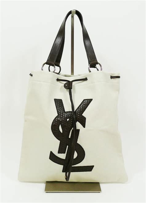 ysl canvas bag